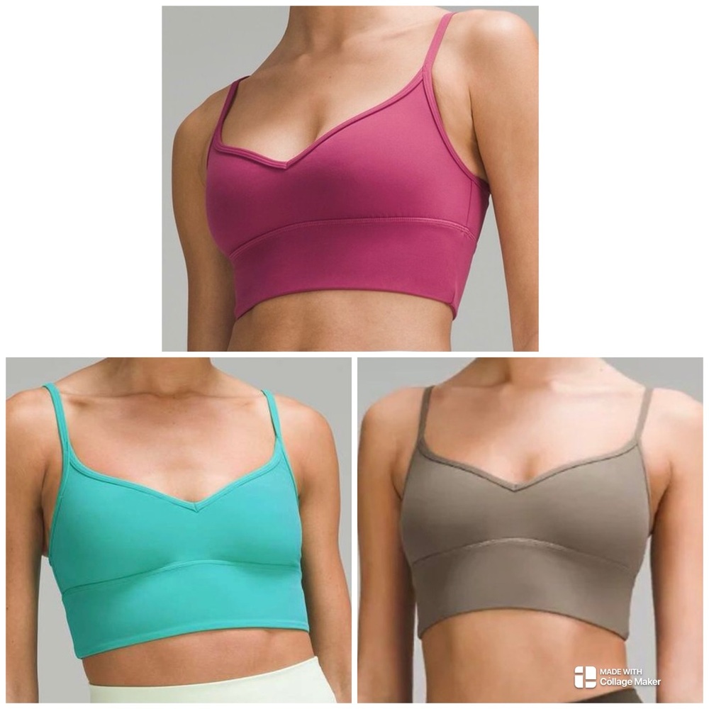Lululemon align sweetheart bra bundle